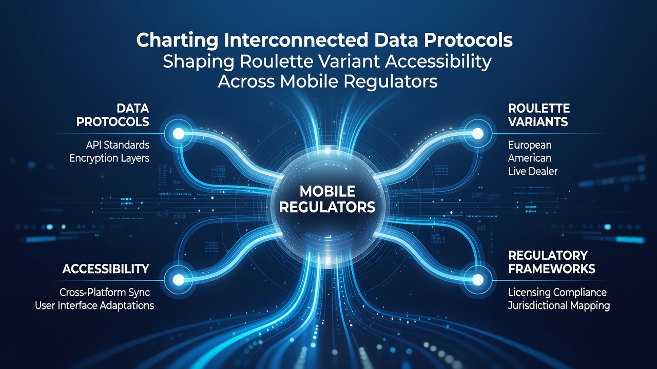 Network diagram showing data protocol flows between mobile devices and regulatory servers
