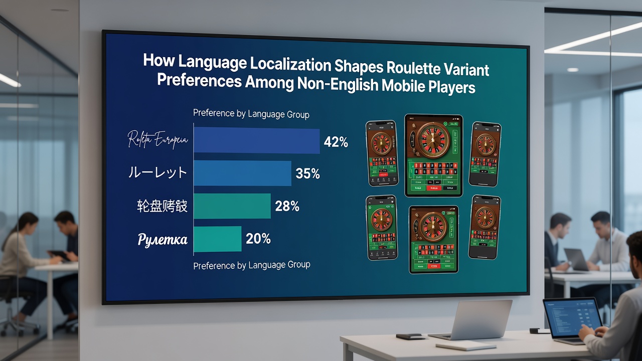 Diverse group of mobile players accessing localized roulette variants on smartphones