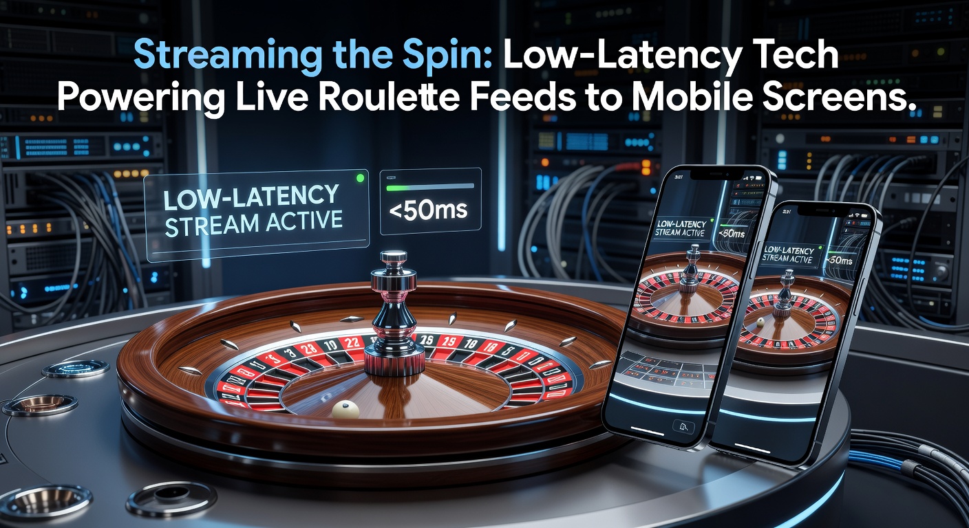 Schematic diagram illustrating the low-latency pipeline from casino camera to mobile device, highlighting edge servers, WebRTC protocols, and 5G networks